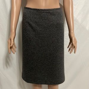 Calvin Klein Charcoal Pencil Skirt